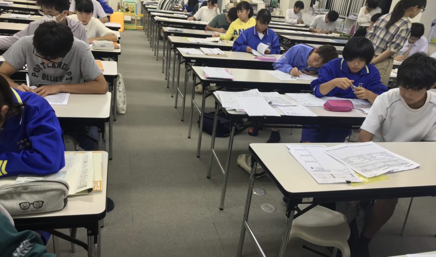 良い点数をとったり成績を上げるために三重平中学3年yくん 四日市学習塾thejuku